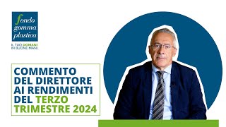 Rendimenti 3° trimestre 2024  I risultati del Fondo Gomma Plastica [upl. by Halfon]