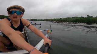 Canisius High School Men’s Junior 8 Stotesbury Cup Regatta Final Recording 2nd Place [upl. by Ruelu]