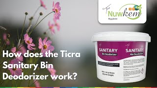 Discover How Our Ticra Sanitary Bin Deodorizer Works A Fresh Approach to Odor Control 🌿🚮 [upl. by Naves403]