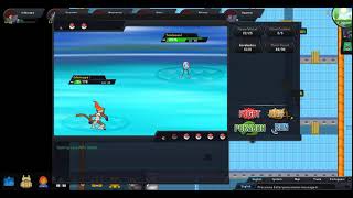 Winning from npcs GYM 5  Pokémon Blaze Online PBO 26 [upl. by Brindle]