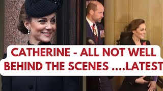 CATHERINE NOT ALL WELL BEHIND THE SCENES  LATEST katemiddleton royal PRINCESSOFWALES [upl. by Sekyere]