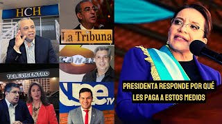 Revelan cuánto les paga Xiomara Castro a estos medios [upl. by Anhpad]