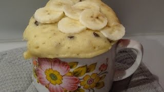 Mug cake à la banane [upl. by Nnaylrebmik]