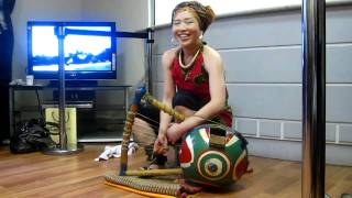 Eriko Mukoyama Anyango playing the Nyatiti [upl. by Walcott]