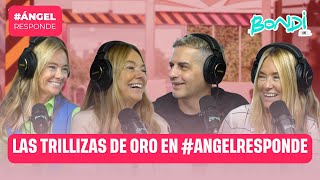 ENTREVISTA A LAS TRILLIZAS DE ORO  ANGEL RESPONDE 0110 [upl. by Llireva]