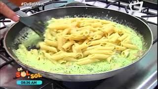 Cocina De Sol a Sol pasta en salsa de crema y pesto [upl. by Divaj852]