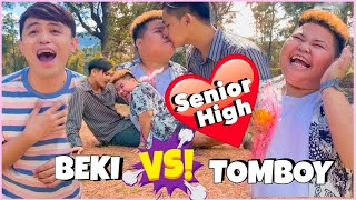 POGING SENIOR HIGH PINAGAGAWAN NG BEKI AT TOMBOY Nakakakilig na Harana in PUBLICNielPadilla Vlogs [upl. by Skipper]