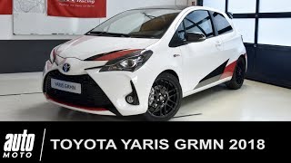 2018 Toyota Yaris GRMN 18l 215 ch ESSAI NÃ¼rburgring  La Lotus Yaris prototype avis technique [upl. by Hamachi]