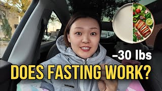 does intermittent fasting really work  weight loss cravings hormones [upl. by Ellenohs]