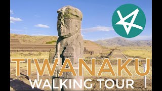 WALKING TOUR TIWANAKU  BOLIVIA【FULL HD 】 [upl. by Ziza]