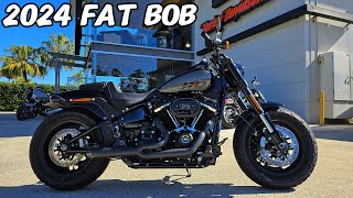 HarleyDavidson 2024 Fat Bob Review  Ride Along amp Personal Opinion [upl. by Beacham]