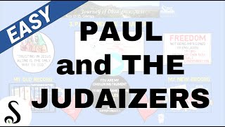 Quick Overview of Acts 3 Paul and the Judaizers [upl. by Yaluz567]