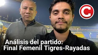 Análisis del partido Final Femenil TigresRayadas [upl. by Zilef365]