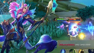 THATS HOW TO IRRITATE YOUR ENEMIES WITH ODETTE  MOBILE LEGENDS [upl. by Ahsinat594]