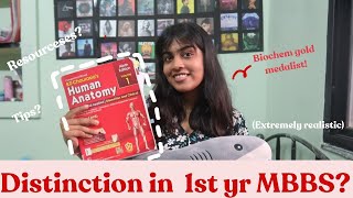 Distinction in 1st year MBBS  Resources and Tips [upl. by Thrift]