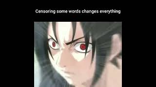 Censoring some word changes everything [upl. by Lesde]