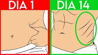 Pierde tus michelines ​en 14 días Cómo deshacerse de la grasa lateral en 2 semanas [upl. by Carvey602]