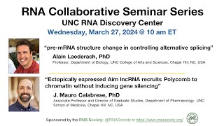 RNA Collaborative  UNC RNA Discovery Center March 27 2024 [upl. by Allerym]