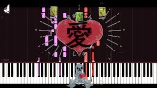 人質交換 We The Hostages  DECO27  Piano Cover Synthesia 「ピアノ」 [upl. by Swinton]