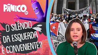 UNIDOS PELO MAL COMUM Zoe Martinez fala sobre PROTESTOS EM CUBA POR COLAPSO DA SAÚDE [upl. by Shanda]