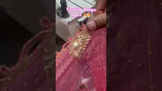 💫💫 New trending design again ✌️✌️viral trtrend ifashion embrodry design shorts video [upl. by Ellekim]