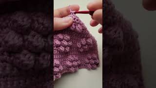 😍😍😍Crochet Stitch Tutorial Step by Step [upl. by Ynatsyd157]