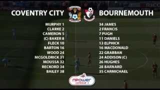 Extended Highlights  Coventry City 10 Bournemouth [upl. by Alol]