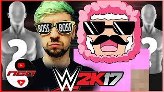 JackSepticEye amp  vs Pink Sheep amp   YoutubersHeroes Round 1  WWE 2K17 s6e7 [upl. by Henigman447]