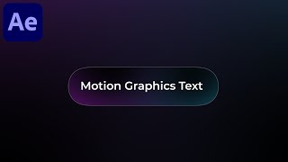 Text Animation In Adobe After effects [upl. by Vala]