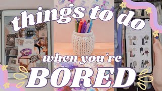 8 FREE Things to Do When Youre Bored at Home recycled crafts apps to download websites amp more [upl. by Suellen367]