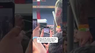 Lil Durk Pushes fan for disrespecting King Von lildurk kingvon capcut capcutcaptions [upl. by Atenek]