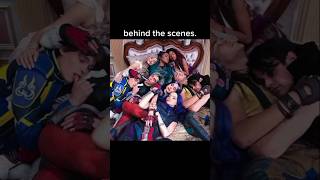 Descendants 1  behind the scenes 💜 [upl. by Luahs]