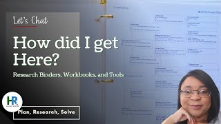 How did I Get Here Family History Research Binders Workbooks and Tools [upl. by Itsrik]