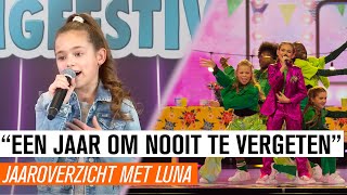 34 TERUGBLIK DIT WAS HET JAAR MET LUNA  JUNIOR SONGFESTIVAL 2022 🇳🇱 [upl. by Bahe381]