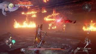 Nioh 2  The Frenzied Blaze Collectibles Kodamas hot spring boss and in level trophy [upl. by Nanreit389]