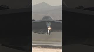 The B2 Stealth Bomber Takeoff b2 AdvancedAircraft MilitaryTechnology [upl. by Oralla]