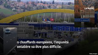 Code de la route  l’impunité des chauffards européens va devenir plus difficile [upl. by Napoleon43]