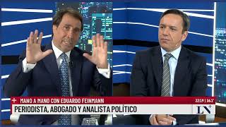 Eduardo Feinmann con José del Rio quotCristina Kirchner sigue siendo un peligroquot [upl. by Flavia]