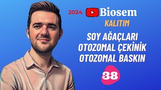 Otozomal Çekinik Baskın  39 Günde TYT Biyoloji Kampı38  10 Sınıf Biyoloji Kampı10  2024 [upl. by Ellerehs]