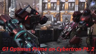 Transformers  Fall of Cybertron G1 Optimus Prime Mission pt 2 [upl. by Nagek94]