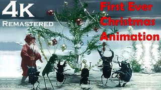 Early Animation The Insects Christmas 1913 4K Colorized Remaster [upl. by Eatnoled956]