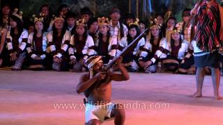 Villager of Churachandpur loads a musket [upl. by Boiney]