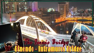 VISITING THE ICONIC BRIDGE THE BINONDO  INTRAMUROS BRIDGE [upl. by Manvel225]