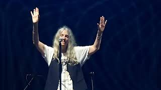 Patti Smith  People Have The Power 23062023 Klosterhof Wiblingen [upl. by Anilram249]