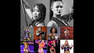 My Top 10 Favorite Women Wrestlers Of 2023 [upl. by Hailat558]