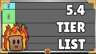 54 Tier List  Path of Champions [upl. by Anallese]