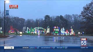 Blue Jacket kicks off Fantasy of Lights [upl. by O'Hara]