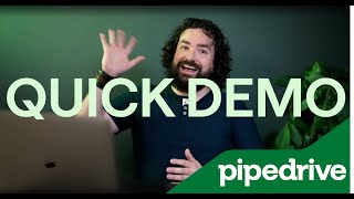 A Quick Demo of Pipedrive CRM 🏁 🏎️ [upl. by Keenan]