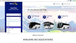 How to assign Bus Booking from admin panel and customer can book from website  Bus365 [upl. by Adlitam583]