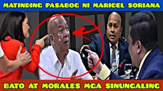 MARICEL SORIANO ANG PASABOG SA SENATE HEARING BATO AT MORALES NADIIN SINUNGALING raffytulfoinaction [upl. by Teodor]